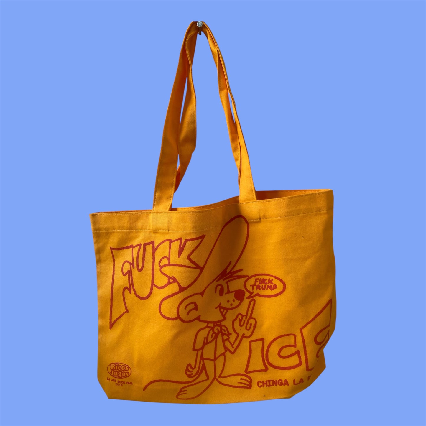 Tote bag CHINGA LA MIGRA