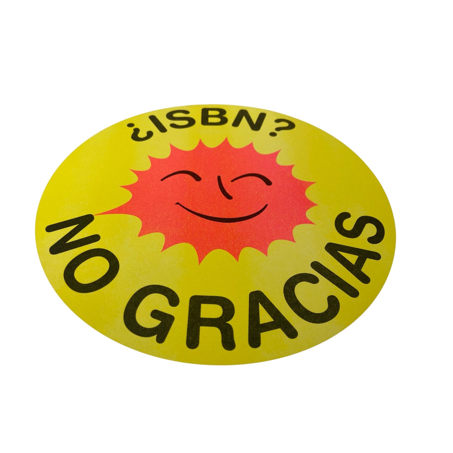 ISBN, NO GRACIAS