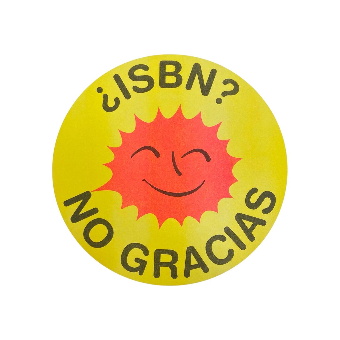 ISBN, NO GRACIAS